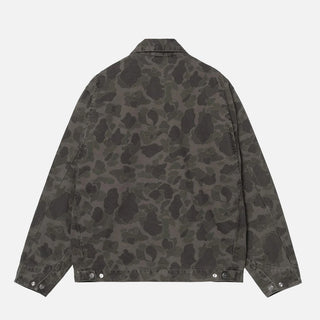 DUCK DETROIT JACKET - GREEN / PORPHYRY CAMO DUCK