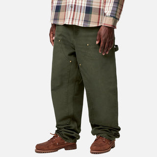 DOUBLE KNEE PANT - OLIVE (STONE CANVAS)