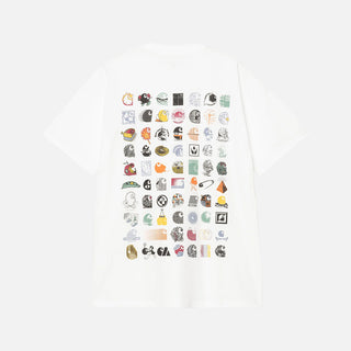S/S C LOGO ARCHIVE T-SHIRT - WHITE