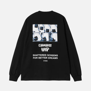 L/S BETTER DREAMS T-SHIRT - BLACK