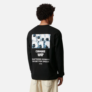 L/S BETTER DREAMS T-SHIRT - BLACK