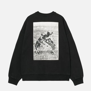 NO PLAY SWEATSHIRT - BLACK