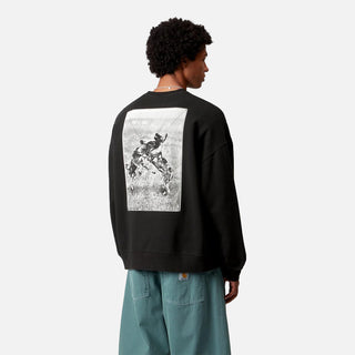 NO PLAY SWEATSHIRT - BLACK