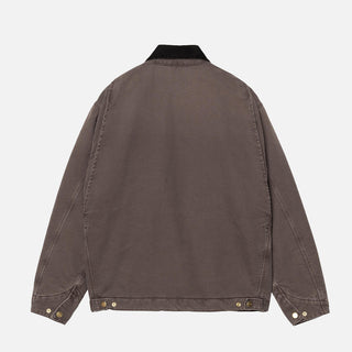 OG DETROIT JACKET - TOBACCO / BLACK (STONE CANVAS)