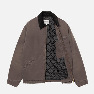 OG DETROIT JACKET - TOBACCO / BLACK (STONE CANVAS)