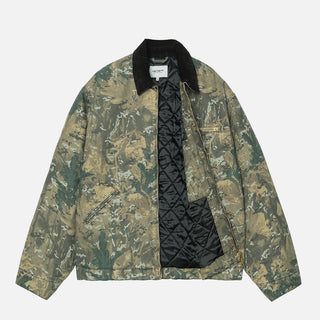 OG DETROIT JACKET (WINTER) - GREEN / BLACK CAMO COMBI