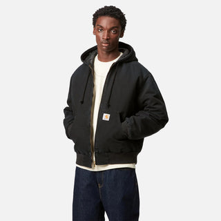 OG ACTIVE JACKET - BLACK (STONE CANVAS)