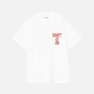 S/S BLOCKS T-SHIRT - WHITE