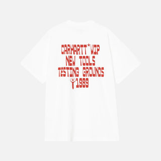 S/S BLOCKS T-SHIRT - WHITE