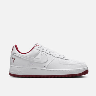 KOBE X NIKE AIR FORCE 1 LOW "WHITE / TEAM RED"