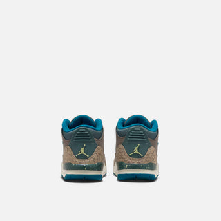 JORDAN 3 RETRO (TD) "WE OUTSIDE" - OLIVE GREY