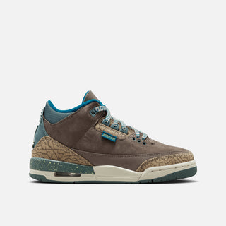 AIR JORDAN 3 RETRO (GS) "WE OUTSIDE" - OLIVE GREY