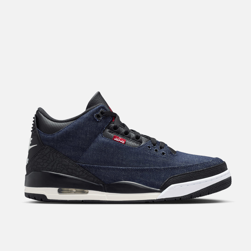 Levis x Air Jordan 3 Raw Indigo
