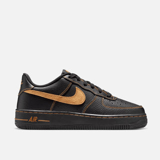AIR FORCE 1 LV8 5 (GS) - BLACK / DESERT OCHRE