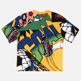 JORDAN ESSENTIALS BRASIL BOXY TEE - VARSITY MAIZE