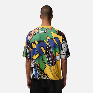 JORDAN ESSENTIALS BRASIL BOXY TEE - VARSITY MAIZE
