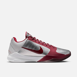 KOBE 5 PROTRO "METALLIC SILVER / TEAM RED"