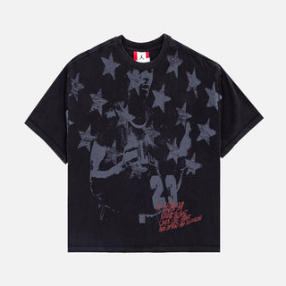 JORDAN MJ IH STAR S/S TEE - BLACK