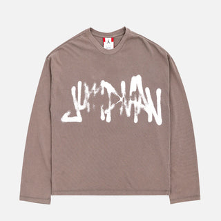 JORDAN IH JUMPMAN L/S TEE - CAVE STONE