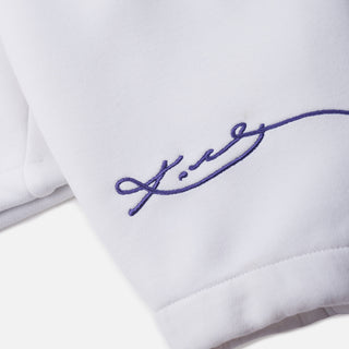 DRI-FIT FLEECE "KOBE 81" HOODIE - WHITE