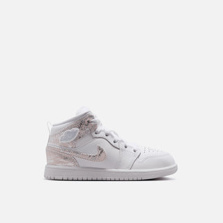 JORDAN 1 MID SE (PS) - WHITE / FIELD SILVER
