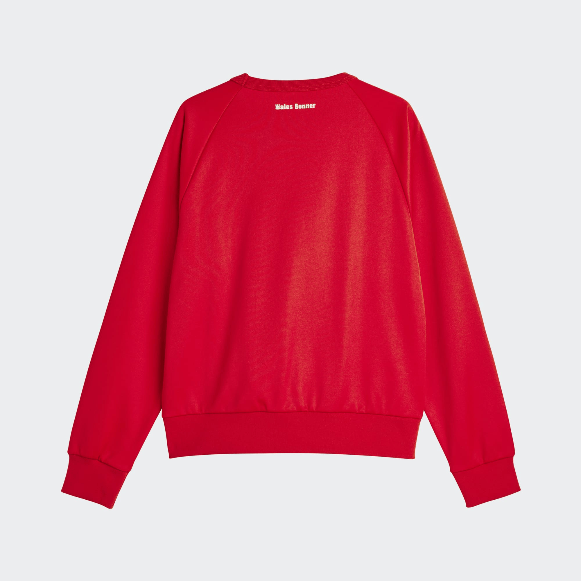 WALES BONNER X ADIDAS NYLON CREW JERSEY - BETTER SCARLET WALES BONNER X ADIDAS NYLON CREW JERSEY - BETTER SCARLET