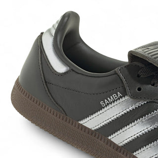 WMNS SAMBA LONG TONGUE - LEGEND EARTH / SILVER METALLIC