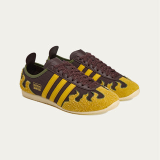 BRAIN DEAD X ADIDAS JAPAN LO - SHADOW BROWN / HAZY YELLOW / OFF WHITE