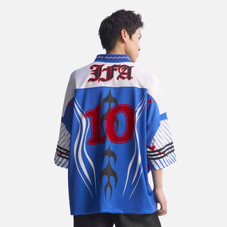 BRINGBACK REMIXED JAPAN JERSEY - POWER BLUE / WHITE / RED