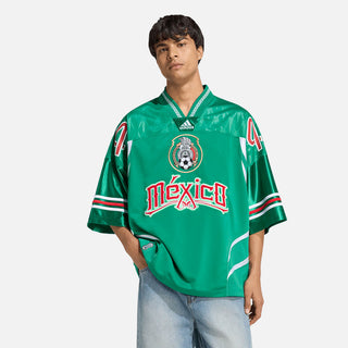 BRINGBACK REMIXED MEXICO JERSEY - BOLD GREEN / BETTER SCARLET