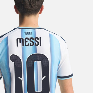 ARGENTINA '26 HOME MESSI AUTHENTIC JERSEY - WHITE / ICEY BLUE