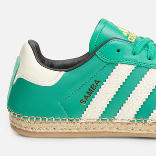 CLOT X ADIDAS SAMBA ESPADRILLE BY EC "COURT GREEN"