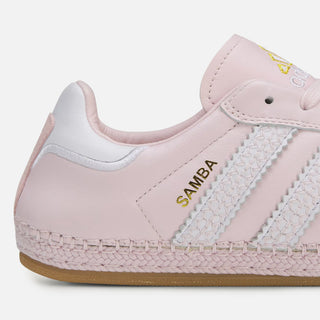 CLOT X ADIDAS SAMBA ESPADRILLE BY EC "PEARL AMETHYST"