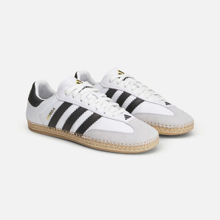 CLOT X ADIDAS SAMBA ESPADRILLE BY EDC - CLOUD WHITE / CORE BLACK