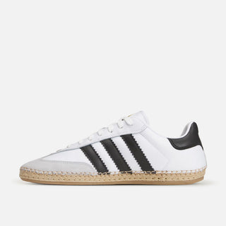 CLOT X ADIDAS SAMBA ESPADRILLE BY EDC - CLOUD WHITE / CORE BLACK