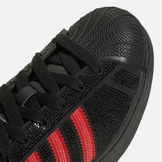 WMNS SUPERSTAR II "BLACK RHINESTONE"