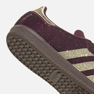 WMNS SAMBA OG "RHINESTONE" - MAROON / WARM VANILLA