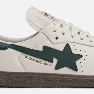 BAPE X ADIDAS SAMBA "WORLD CUP PACK" - CREAM WHITE / FOREST NIGHT