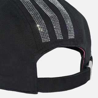 SP5DER X ADIDAS RHINESTONE CAP - BLACK
