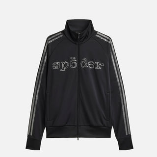 SP5DER X ADIDAS RHINESTONE TRACK TOP - BLACK