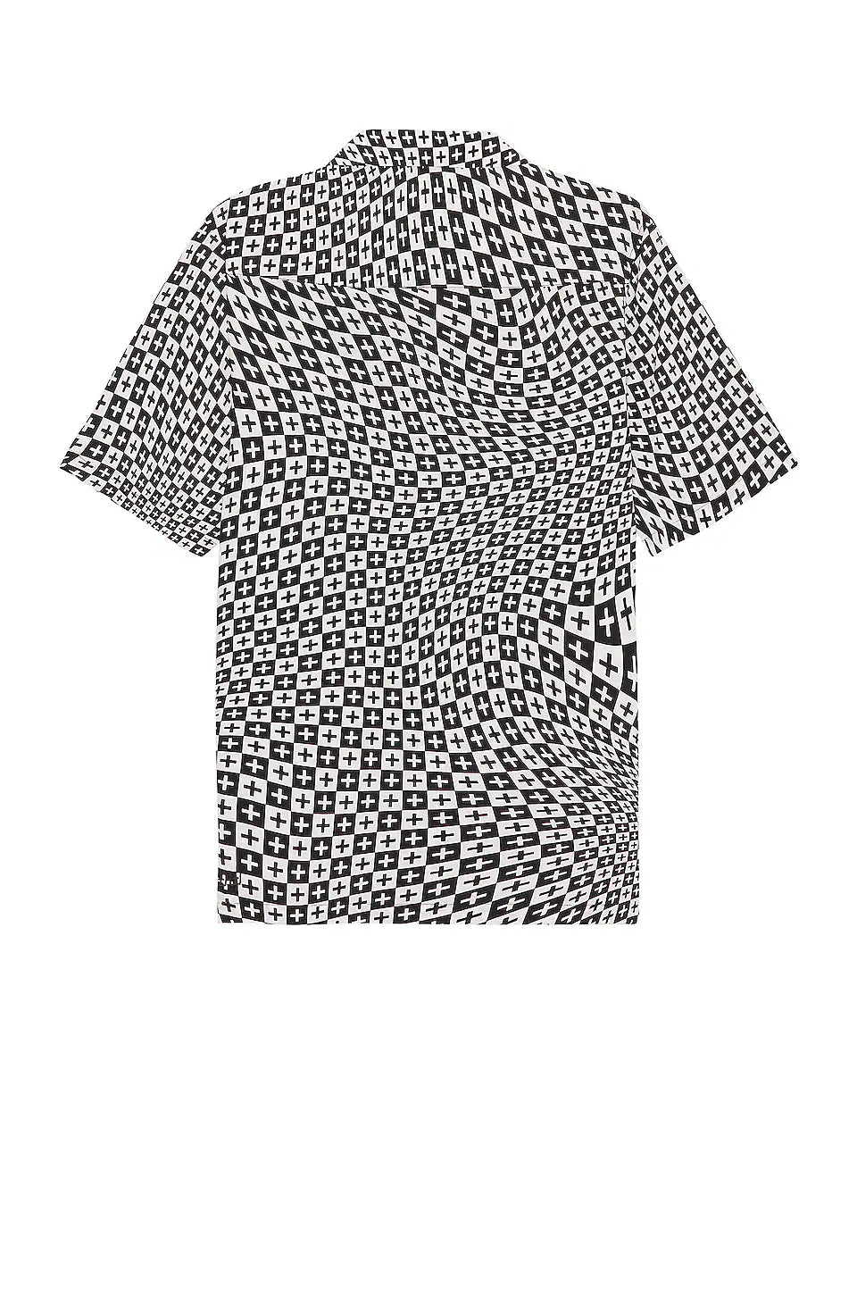 CHECK OUT RESORT SS SHIRT - BLACK