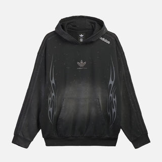 HELLSTAR X ADIDAS HOODIE - BLACK