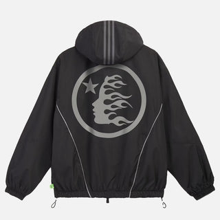 HELLSTAR X ADIDAS TRACK JACKET - BLACK