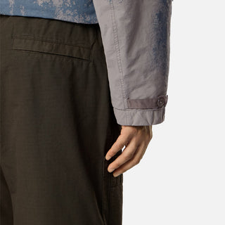 3100015 ORGANIC COTTON RIPSTOP CARGO PANTS - COAL GREY