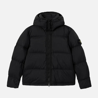 4100013 MATT RIPSTOP CORDURA® ADVANCED FABRICS DOWN JACKET - BLACK