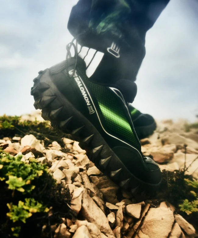 ARIES X SALOMON SNOWCLOG - BLACK / GREEN GECKO / FTW SILVER ARIES X SALOMON SNOWCLOG - BLACK / GREEN GECKO / FTW SILVER