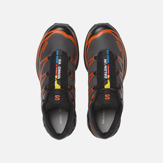 XT-6 - ASPHALT / RED ORANGE / BLACK