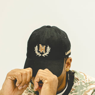 MITCHELL & NESS X LAPSTONE "10 YEAR" DAD HAT - BLACK