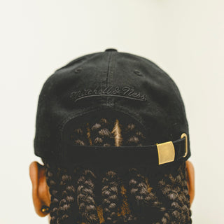 MITCHELL & NESS X LAPSTONE "10 YEAR" DAD HAT - BLACK