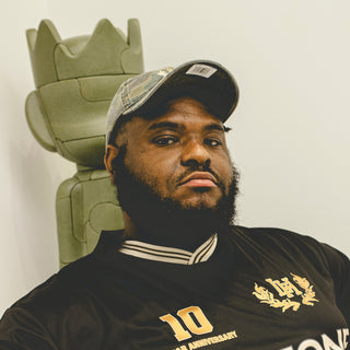 MITCHELL & NESS X LAPSTONE "10 YEAR" DAD HAT - CAMO